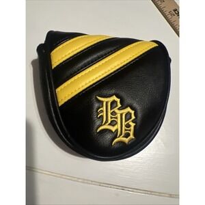 New Bogey Boys Macklemore Old English Mallet Putter Golf Cover Black